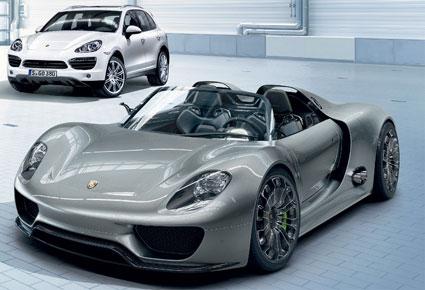 تعرف على السوبر Porsche 918 Spyder 2013
